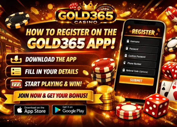 How to Register on the Gold365 App