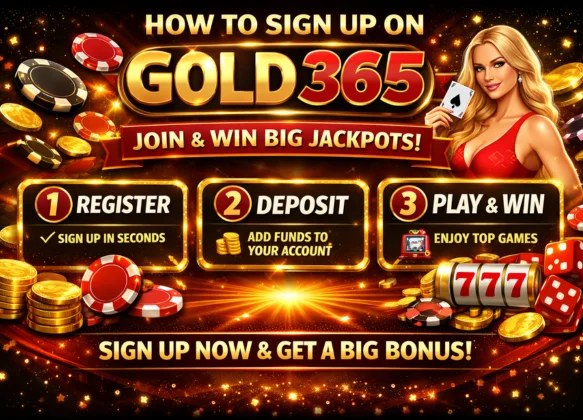 How to Sign Up on Gold365